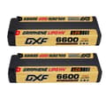 Pikkukuva 1 / 2: Lipo-akku, suuri kapasiteetti 9200mAh, T-liitin, 2PCS2S6600NGP5mmT