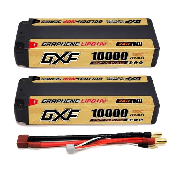 Lipo-akku, suuri kapasiteetti 9200mAh, T-liitin, 2PCS2S10000NGP5mmT