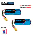 Miniatyrbillede 2 af 2: Lipo Batteri, Høj Kapacitet, Høj Afladningshastighed, 2PCS3S720080CEC5