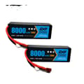 Miniatyrbillede 1 af 2: Lipo Batteri, Høj Kapacitet, Høj Afladningshastighed, 2PCS3S8000130CEC5