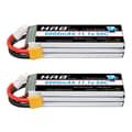 Pikkukuva 1 / 2: Lipo-akku, suuri kapasiteetti, useita jännitevaihtoehtoja, 3S 6000mah XT60-2PC