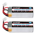 Pikkukuva 2 / 2: Lipo-akku, suuri kapasiteetti, useita jännitevaihtoehtoja, 6S 3300mAh XT60-2PC