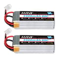 Pikkukuva 1 / 2: Lipo-akku, suuri kapasiteetti, useita jännitevaihtoehtoja, 6S 3300mAh XT60-2PC