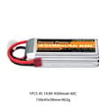 Pikkukuva 2 / 2: Lipo-akku, suuri kapasiteetti, useita kokoja, 4S 4500mah 60C T