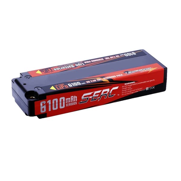 RC Lipo Akka, 6100mAh Kapasiteetti, 70C Purkausnopeus,6100mAh 2S 70C-4mm