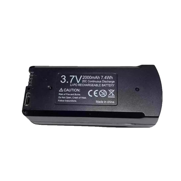 Drone-akku, CE-sertifioitu,V168 3.7V 2000mAh 4B
