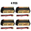 Miniatyrbild 2 av 2: Lipo-batteri, 7.6V 7000mAh, 140C,4PCS2S7000140CT5MM
