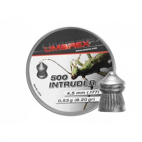 Rute 4,5 mm Umarex Intruder Spids Ribbet 500 stk.