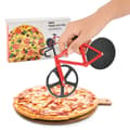 Pikkukuva 2 / 4: Polkupyörän muotoinen Pizza-leikkuri keittiötyökalu PP + Ruostumaton teräs Pizza