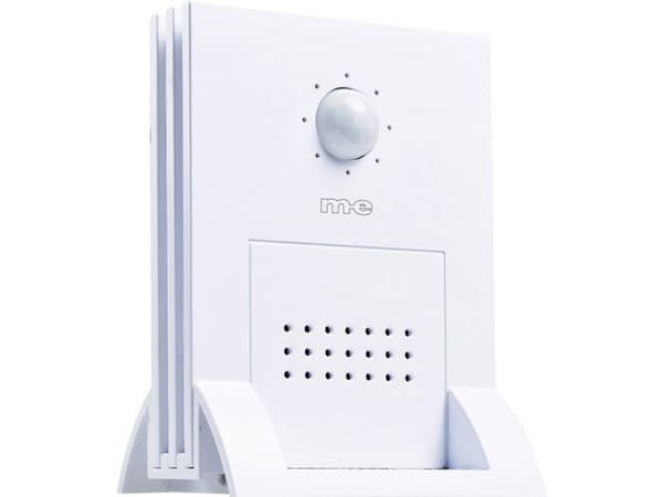m-e modern-electronics kulunvalvontalaite DGF-300 valkoinen liiketunnistimella 41058 (41058) (41058)