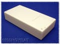 Miniatyrbilde 1 av 2: Hammond Electronics 1599HGY Hånd-kabinet 220 x 110 x 44 ABS Grå 1 stk