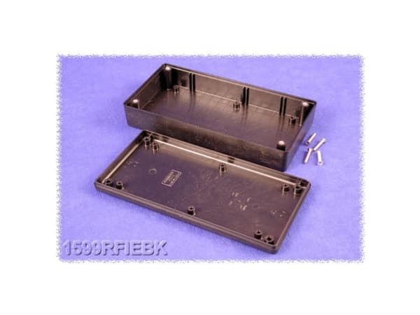 Hammond Electronics 1599RFIEBK Hånd-kabinet 170 x 85 x 34 ABS Sort 1 stk