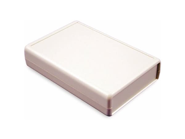 Hammond Electronics 1593NGY Hånd-kaappi 110 x 75 x 25 ABS Gråhvid (RAL 7035) 1 kpl