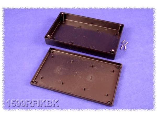 Hammond Electronics 1599RFIKBK Hånd-kaappi 220 x 140 x 40 ABS Lajittelu 1 stk 1 stk