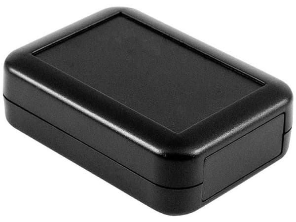 Hammond Electronics 1552C1BK Hånd-kabinet 70 x 50 x 22 ABS-plast Sort 1 stk