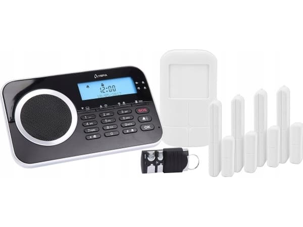 Olympia Protect 9761, Langaton, Puhelinlinja, 800,900,1800,1900 MHz, 90 dB, 868 MHz, 35 m