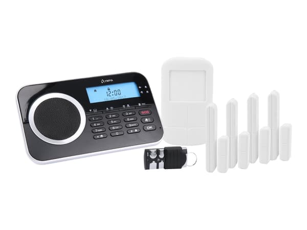 Olympia Protect 9761, Langaton, Puhelinlinja, 800,900,1800,1900 MHz, 90 dB, 868 MHz, 35 m