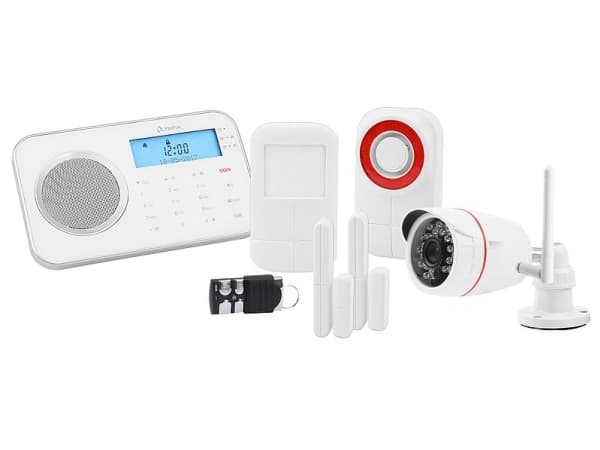 OLYMPIA ProHome 8791 - Hemsäkerhetssystem - trådlös - Cellulär - Wi-Fi - 2.4 Ghz, 868.5 MHz - vit