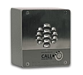 CyberData Systems V3 SIP-enabled IP, FCC A, UL 60950 IP64, Grå, 127 x 63,5 x 127 mm