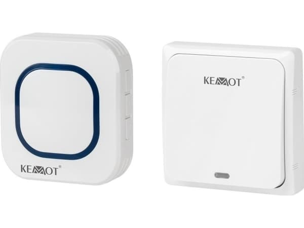 Rebel trådlös dörrklocka (med 230 V-kontakt) - 58 ringsignaler