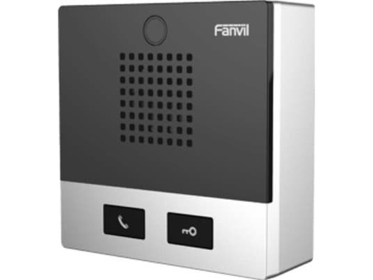 Fanvil I10D, Koblet med ledninger (ikke trådløs), -20 - 50 °C, Sort, Rustfritt stål