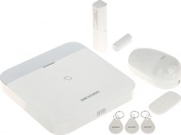 Hikvision Digital Technology AX PRO Kit, Valkoinen, 868 MHz, Langaton RF, -10 - 55 °C, 170 x 38,6 x 170 mm, 557,5 g