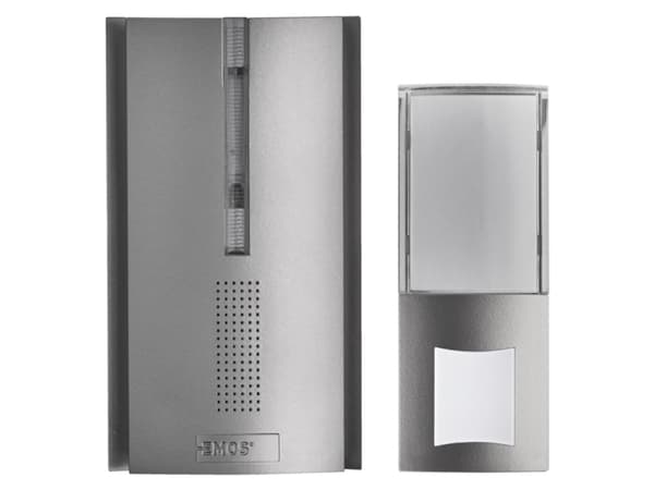 Emos 3402060001, Sølv, 85 dB, Trådløs, 433 MHz, 120 m, Batteri