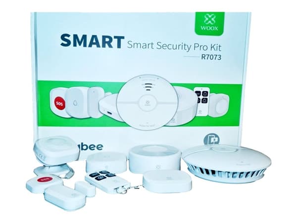 Woox R7073 - Security Kit Pro - hjemmesikkerhetssystem - trådløs - ZigBee 3.0 - 2.4 - 2.483 GHz