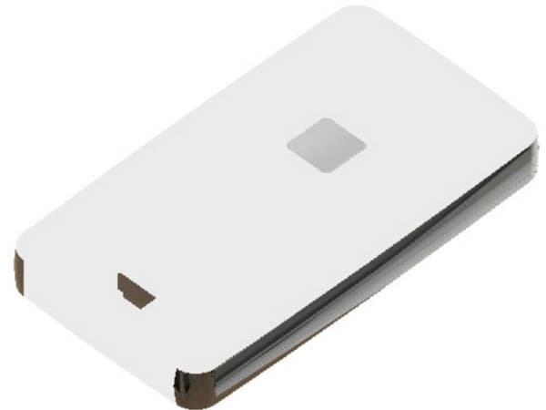 TEKO 13121.44 Fjernbetjeningshus 71.5 x 39.3 x 11.5 ABS, Zink Sort, Krom 1 stk