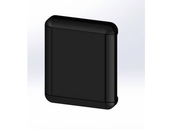 TEKO #####Display-Gehäuse 252.5 x 210 x 40 ABS Hvid 1 stk