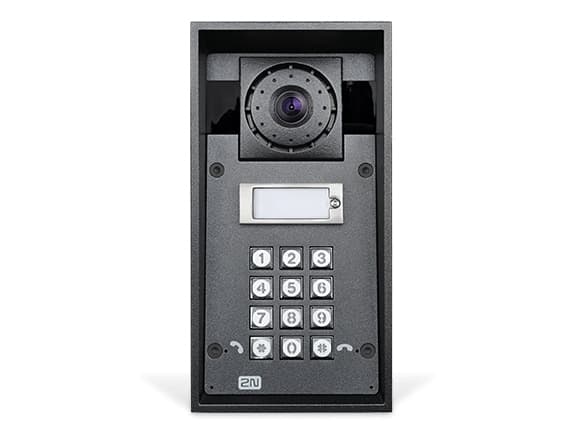 2N Telecommunications EntryCom IP Force, IP69K, -40 - 55 °C, Sort, 109 mm, 93 mm, 217 mm Sort