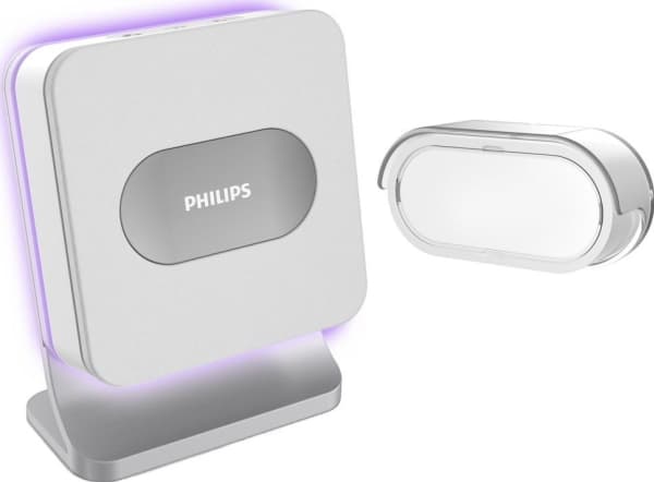 Philips DES7700DCH/29, Vit, 85 dB, Hem, Kontor, IP65, Plast, Trådlös