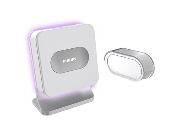 Philips DES7700DCH/29, Vit, 85 dB, Hem, Kontor, IP65, Plast, Trådlös