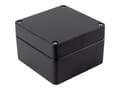 Miniatyrbilde 2 av 2: Hammond Electronics 1590Z090BK Hånd-kabinet 140 x 140 x 90 Trykstøbt zink Sort 1 stk