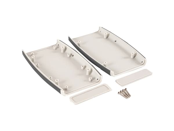 Hammond Electronics 1553DXGY Hånd-kabinet 147 x 89 x 25 ABS Grå 1 stk
