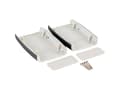 Miniatyrbilde 2 av 2: Hammond Electronics 1553CXGY Hånd-kabinet 117 x 79 x 33 ABS Grå 1 stk