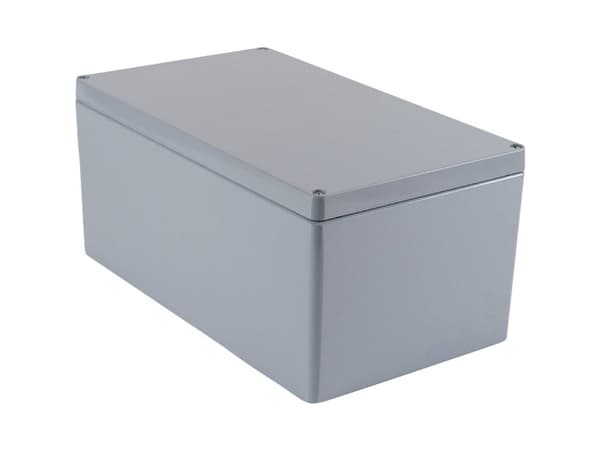 Hammond Electronics 1590Z250GY Hånd-kabinet 400 x 230 x 180 Trykstøbt zink Grå 1 stk