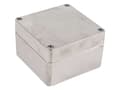 Miniatyrbilde 2 av 2: Hammond Electronics 1590Z090 Hånd-kabinet 140 x 140 x 90 Trykstøbt zink Natur 1 stk