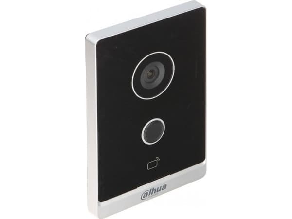 Dahua IP Pro Series VTO2211G-WP - IP intercom station monitor - med kamera - trådløs, kablet - 10/100 Ethernet - svart med sølvramme