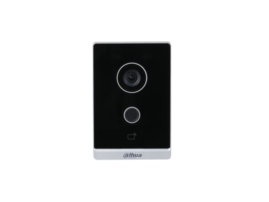 Dahua IP Pro Series VTO2211G-WP - IP intercom station monitor - med kamera - trådløs, kablet - 10/100 Ethernet - svart med sølvramme