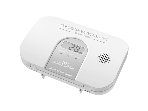 Cordes Haussicherheit CC-4100 Kulilte-detektor Batteridrevet Detekteret Kulmonoxid