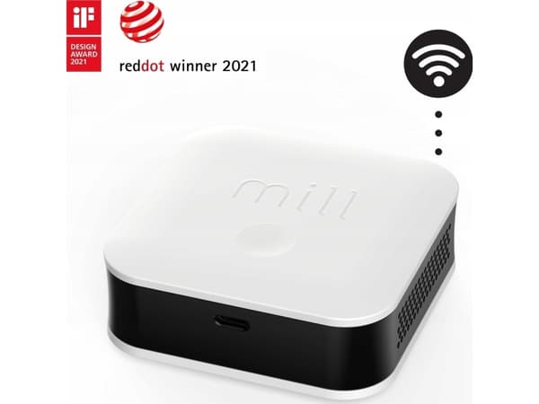 Mill Sense Air - Ilmanlaadun anturi - langaton - Wi-Fi - 2,4 - 2,5 GHz - valkoinen