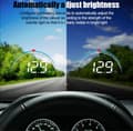 Miniatyrbild 4 av 5: HUD head-up display projektor, bil OBD2 EUOBD varningssystem för överhastighet