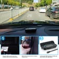 Miniatyrbild 5 av 5: HUD head-up display projektor, bil OBD2 EUOBD varningssystem för överhastighet