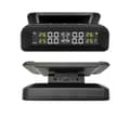 Miniatyrbild 1 av 8: TPMS solcellsdriven bildäckstryck automatisk larmvakt med 4 inbyggda sensorer, LCD-display, bred kompatibilitet, enkel installation