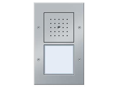 GIRA 126665, Koblet med ledninger (ikke trådløs), IP44, Aluminium, Aluminium, Termoplast, AC/DC, 110 mm