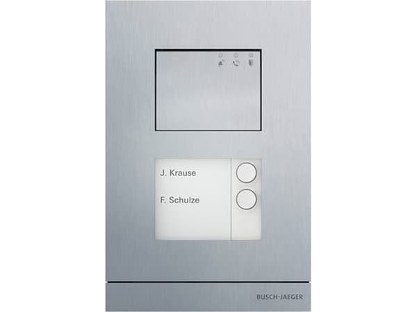 Busch-Jaeger A21051P2-A-03, Koblet med ledninger (ikke trådløs), Sølv, Aluminium, 135 mm, 29 mm, 205 mm