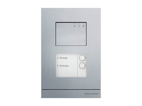 Busch-Jaeger A21051P2-A-03, Koblet med ledninger (ikke trådløs), Sølv, Aluminium, 135 mm, 29 mm, 205 mm