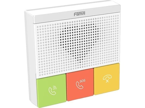 Fanvil Y501, Kabel & Trådlös, 433 MHz, Vit, Vägg, 1,42 W, 87,6 mm