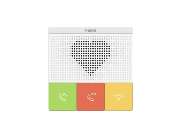 Fanvil Y501, Kabel & Trådlös, 433 MHz, Vit, Vägg, 1,42 W, 87,6 mm